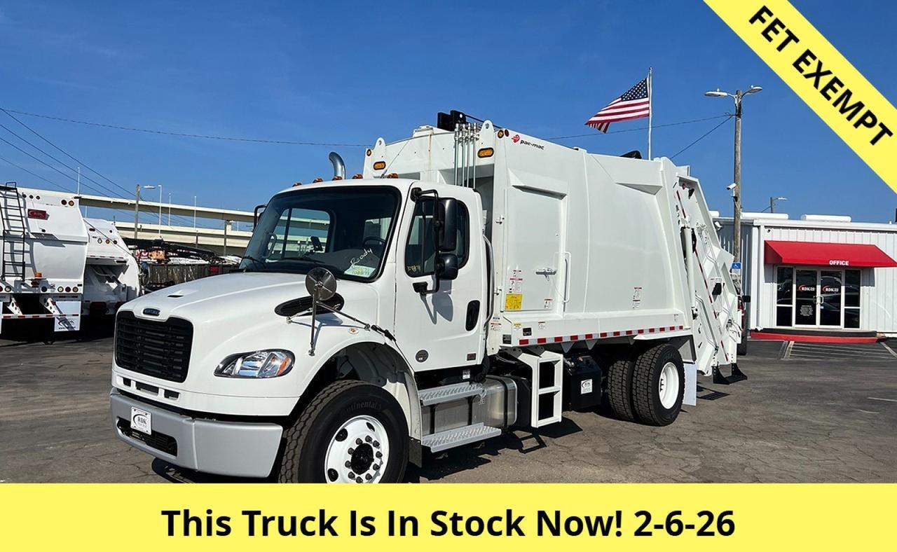 2025 Freightliner M2 106 20 Yard Pac MAc Rear Loader Garbage Truck