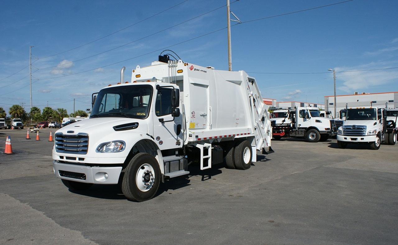 2025 Freightliner M2 106 20 Yard Pac Mac Rear Loader Garbage Truck Tampa FL