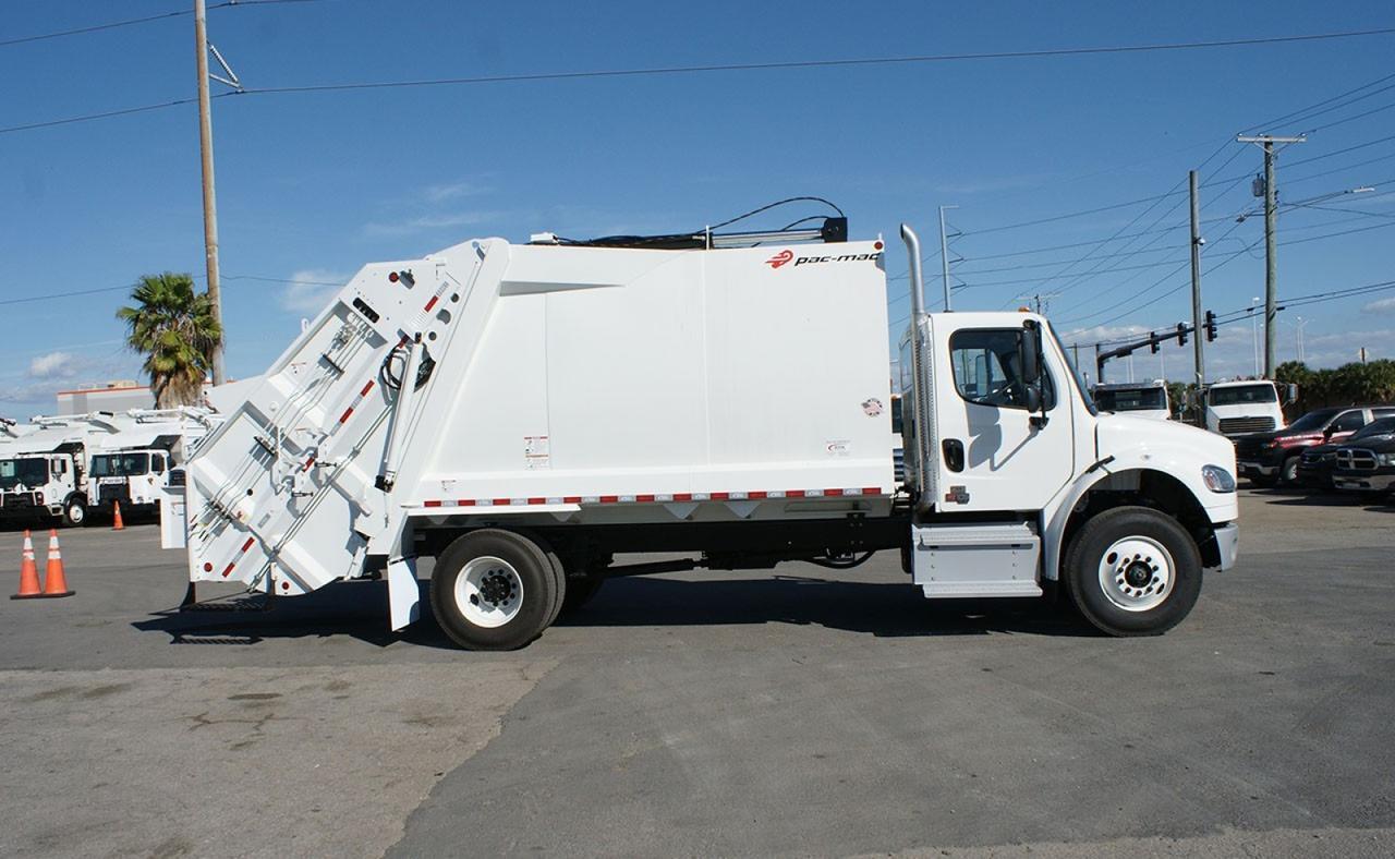 2025 Freightliner M2 106 20 Yard Pac Mac Rear Loader Garbage Truck