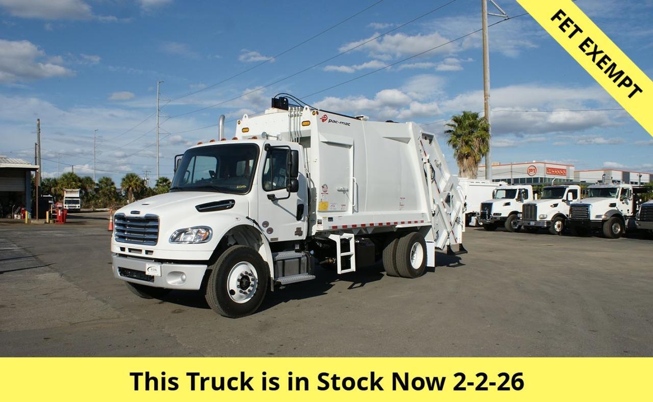 2025 Freightliner M2 106 20 Yard Pac Mac Rear Loader Garbage Truck