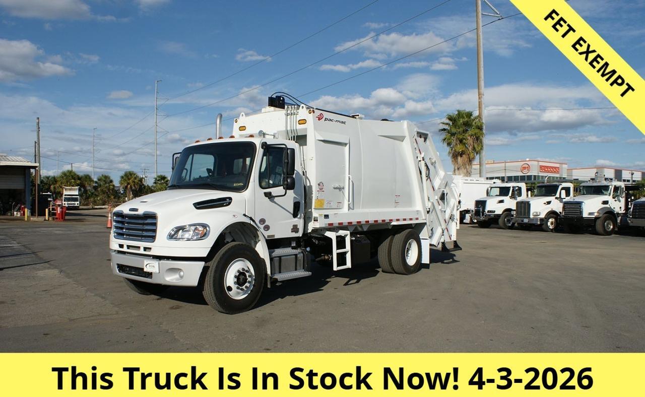 2025 Freightliner M2 106 20 Yard Pac Mac Rear Loader Garbage Truck