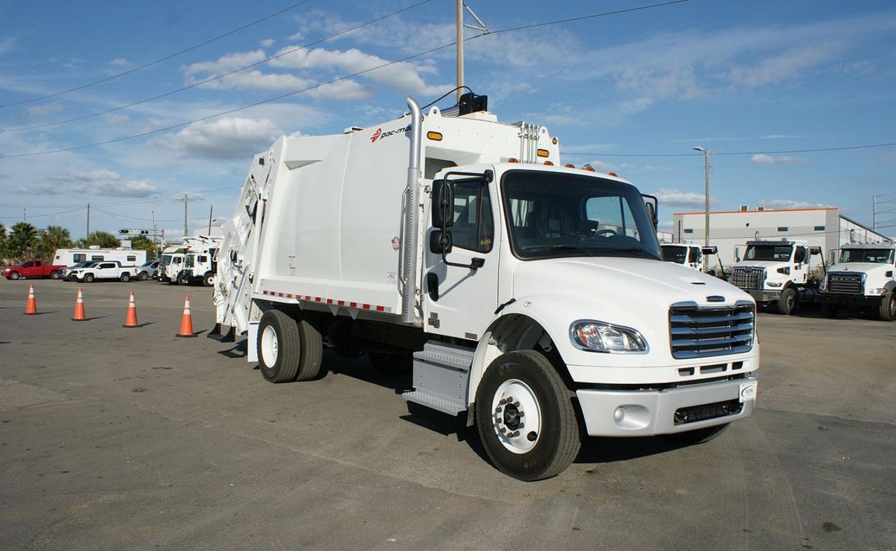 2025 Freightliner M2 106 20 Yard Pac Mac Rear Loader Garbage Truck