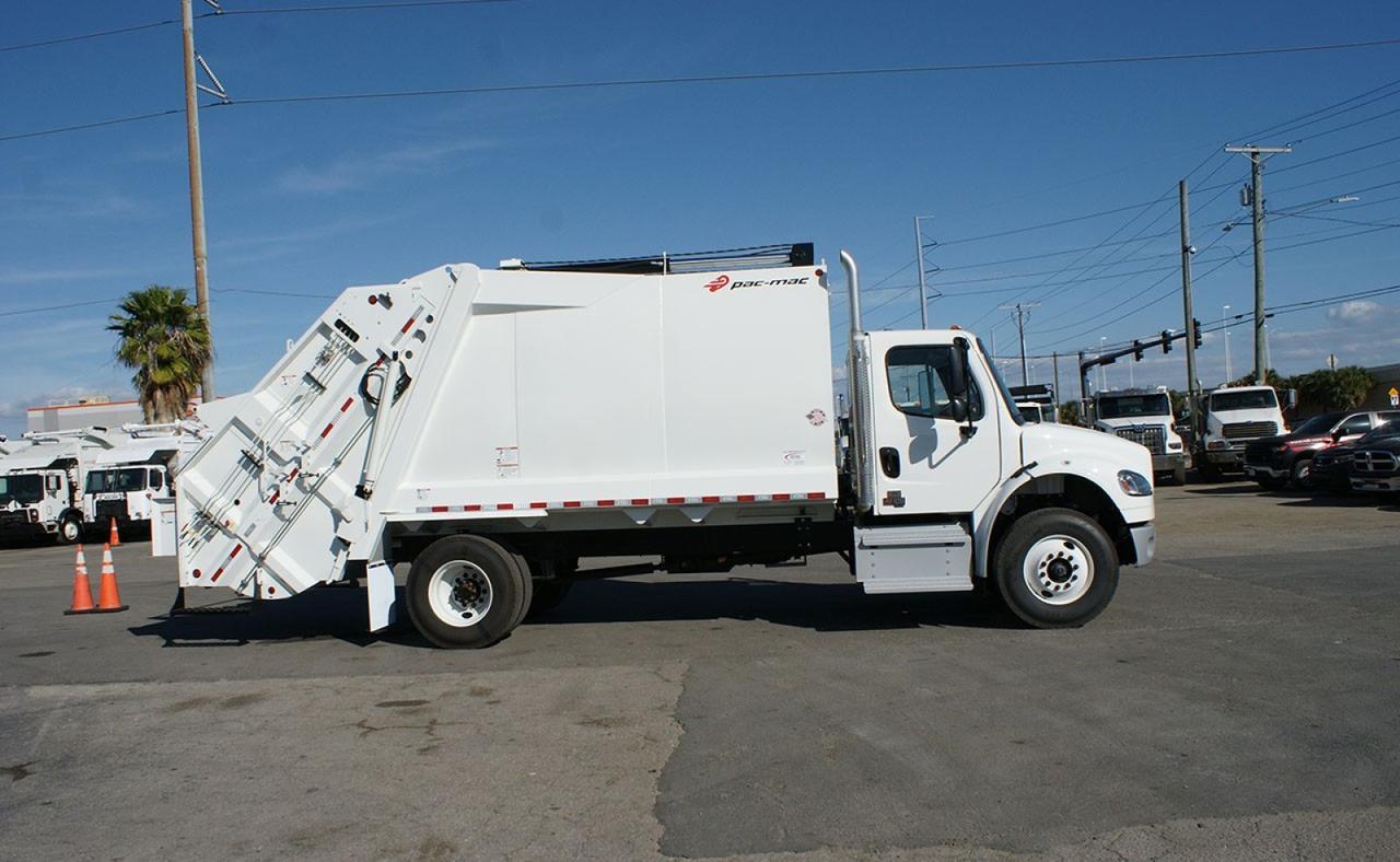 2025 Freightliner M2 106 20 Yard Pac Mac Rear Loader Garbage Truck
