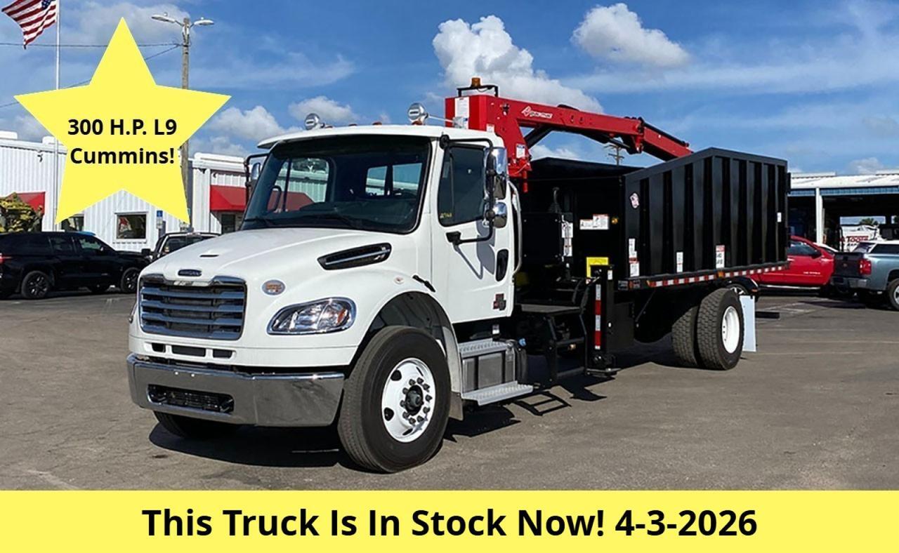 2025 Freightliner M2 106 24 Yard Pac Mac HJ Grapple Truck Tampa FL