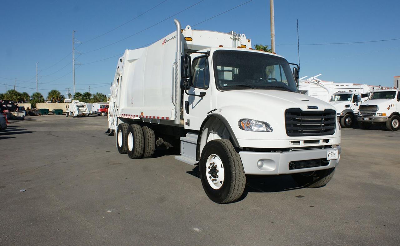 2025 Freightliner M2 106 25 Yard Pac Mac Rear Loader Garbage Truck