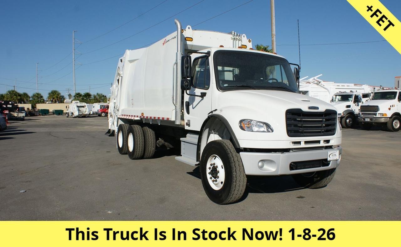 2025 Freightliner M2 106 25 Yard Pac Mac Rear Loader Garbage Truck