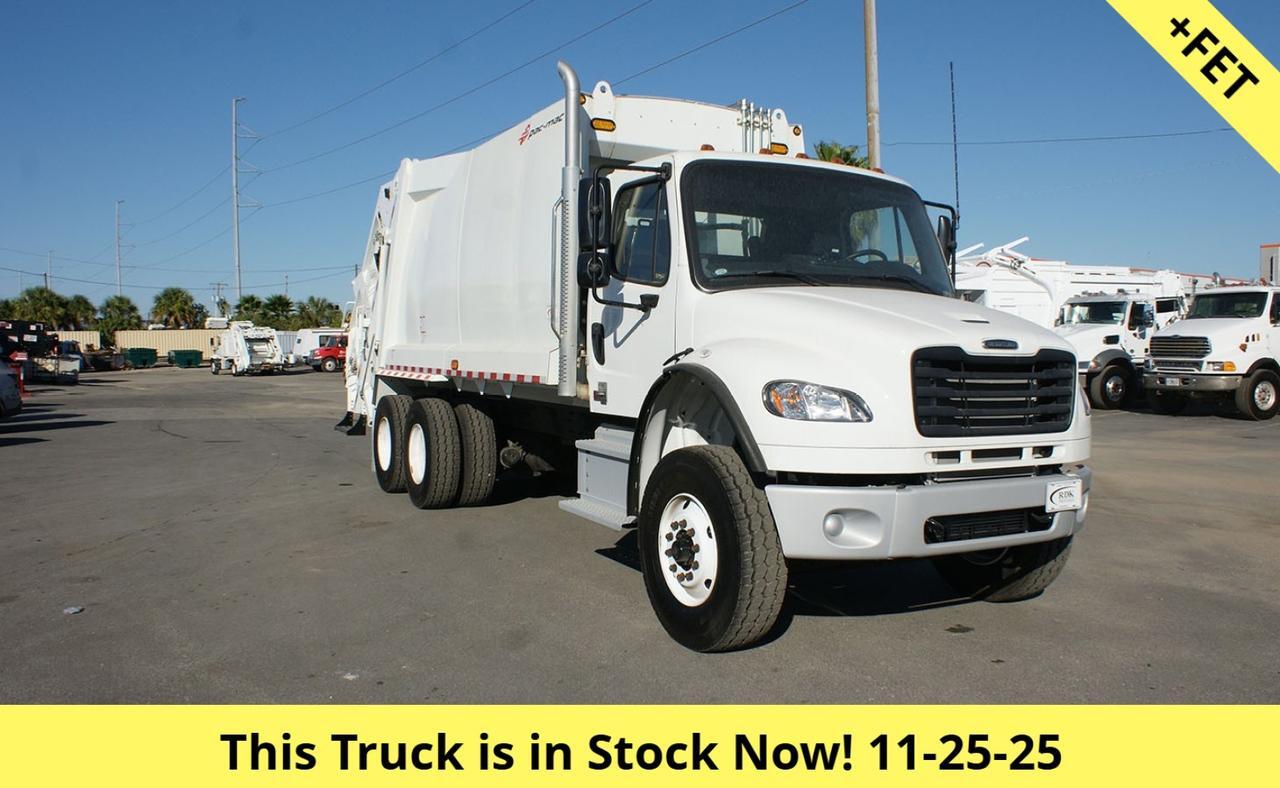 2025 Freightliner M2 106 25 Yard Pac Mac Rear Loader Garbage Truck