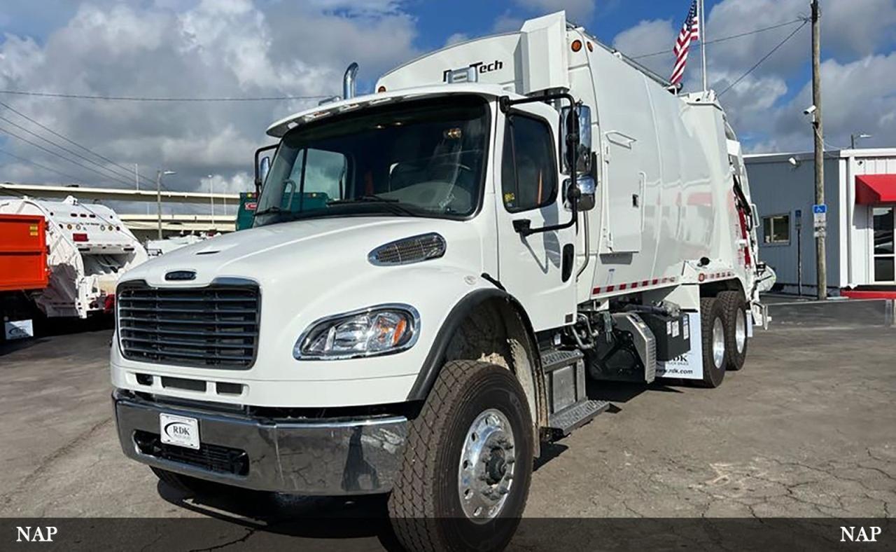 2025 Freightliner M2 106 25 Yard PacTech Rear Loader Garbage Truck Tampa FL