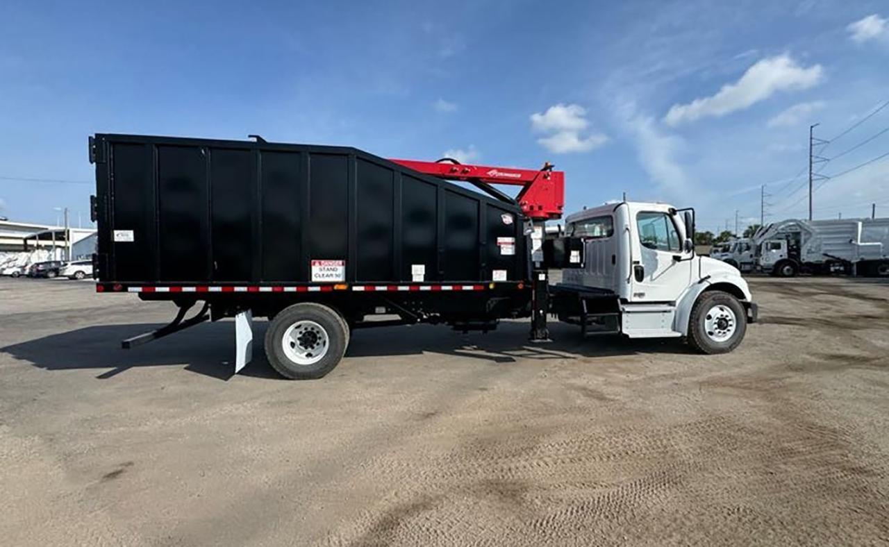 2025 Freightliner M2 106 28 Yard Pac Mac Grapple Truck Tampa FL