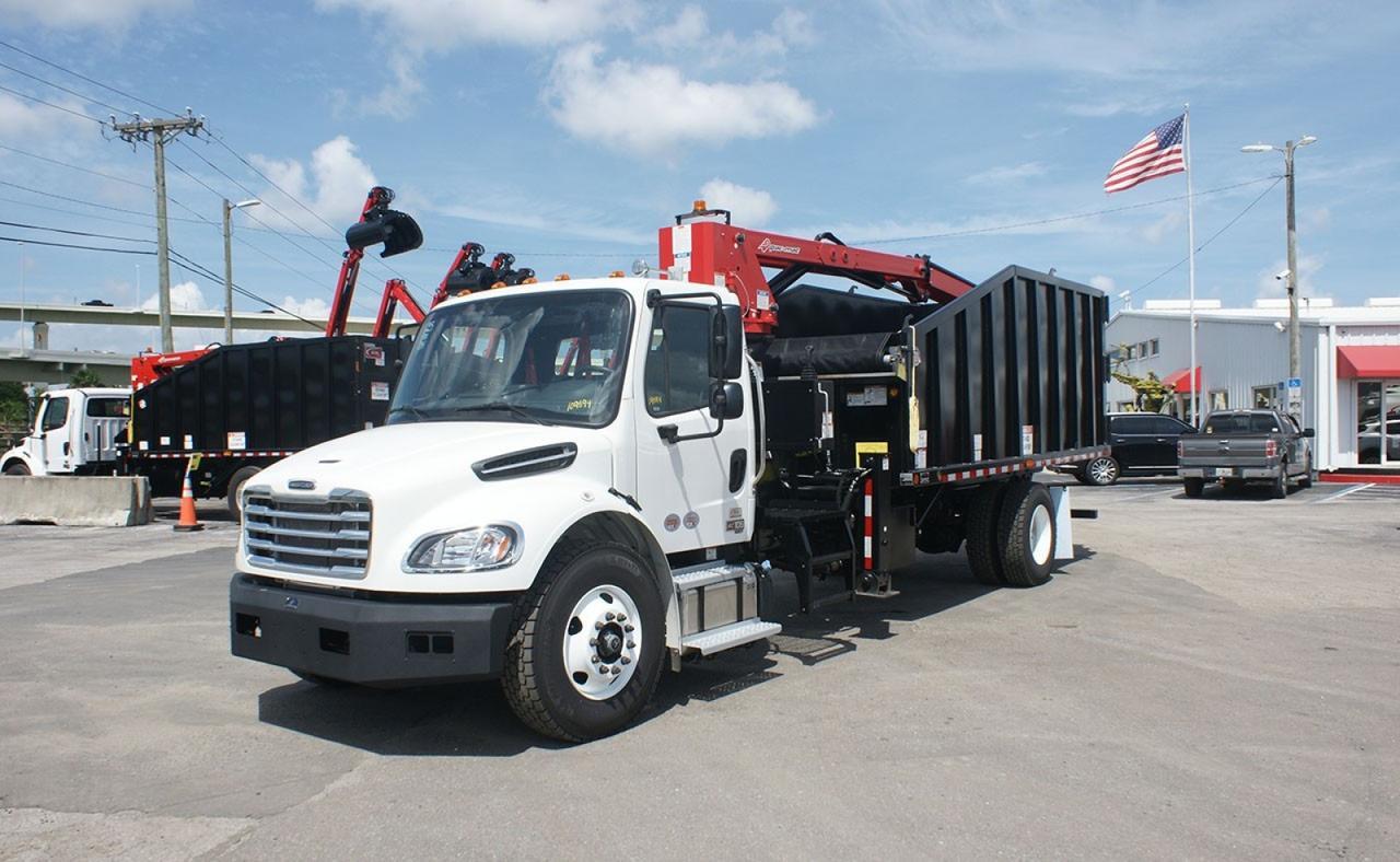 2025 Freightliner M2 106 28 Yard Pac Mac Grapple Truck