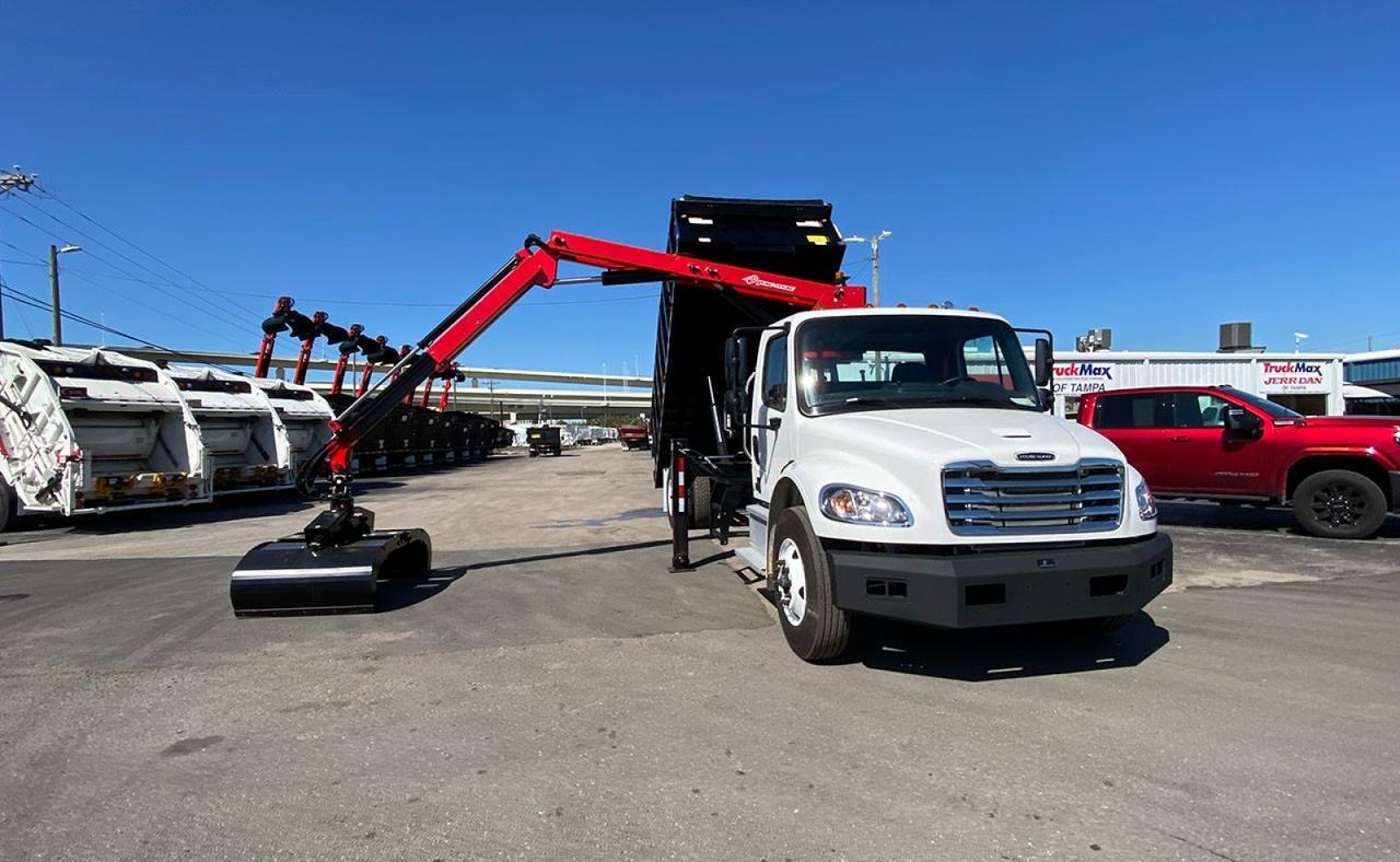 2025 Freightliner M2 106 28 Yard Pac Mac Grapple Truck Tampa FL