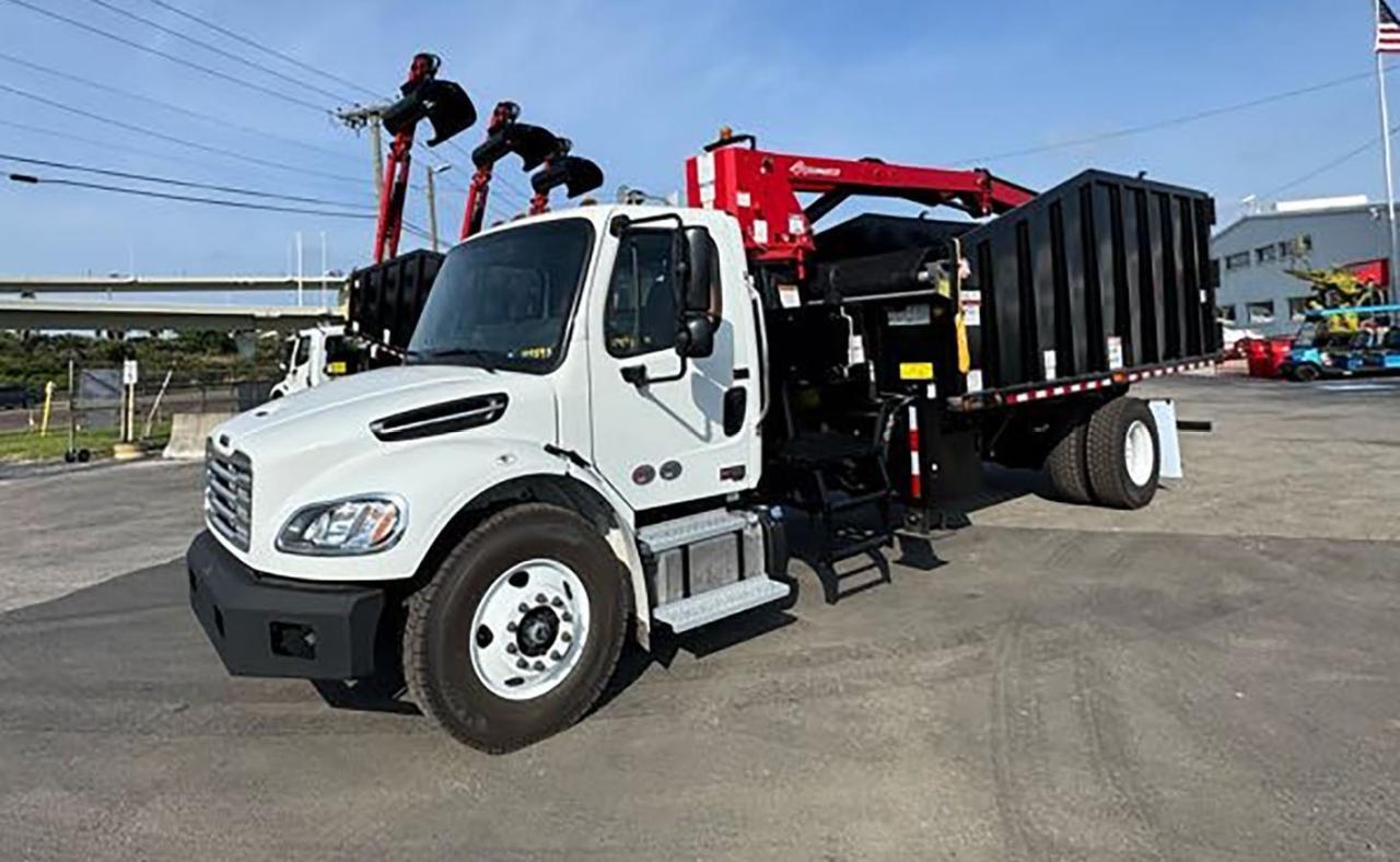 2025 Freightliner M2 106 28 Yard Pac Mac HJ Grapple Truck Tampa FL