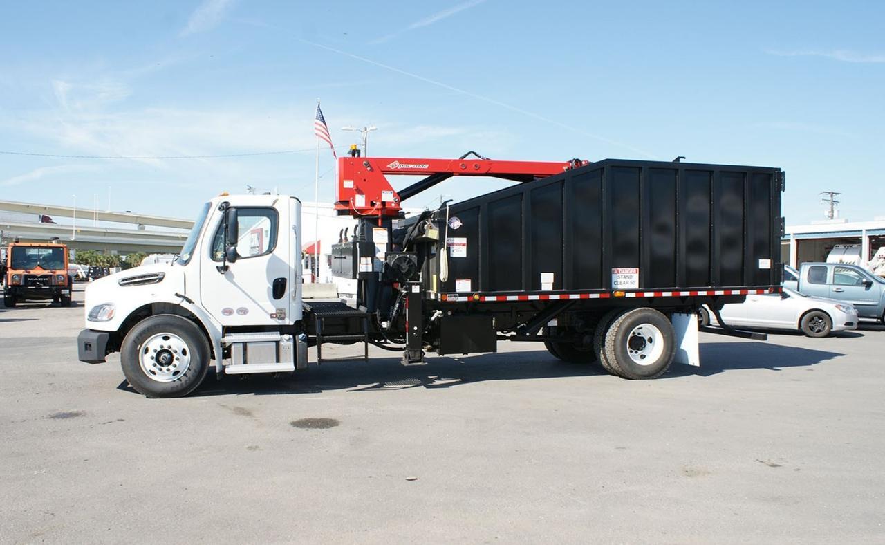 2025 Freightliner M2 106 28 Yard Pac Mac HJ Grapple Truck Tampa FL