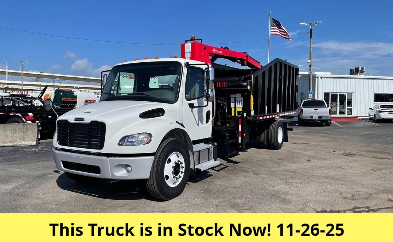 2025 Freightliner M2 106 28 Yard Pac Mac ML Grapple Truck