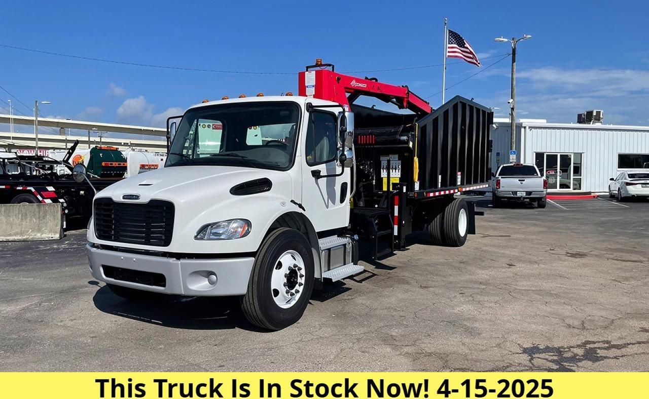 2025 Freightliner M2 106 28 Yard Pac Mac ML Grapple Truck Tampa FL
