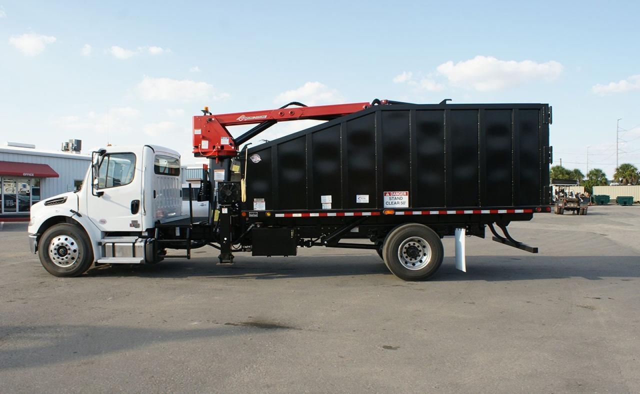2025 Freightliner M2 106 28 Yard Pac Mac ML Grapple Truck Tampa FL