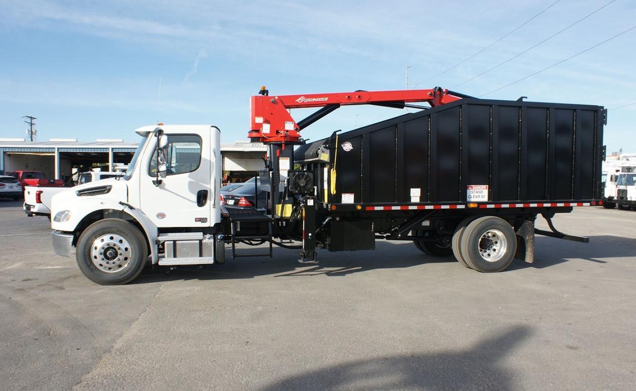 2025 Freightliner M2 106 28 Yard Pac Mac ML Grapple Truck Tampa FL