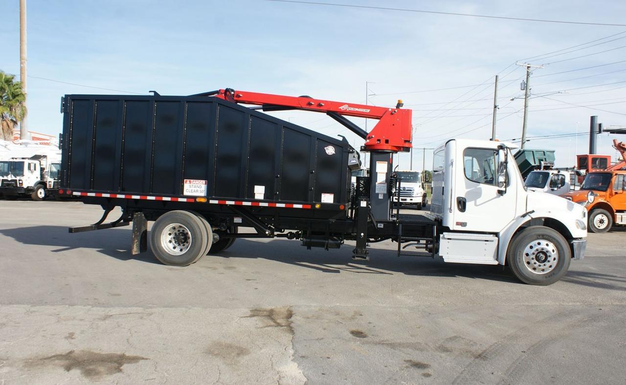 2025 Freightliner M2 106 28 Yard Pac Mac ML Grapple Truck