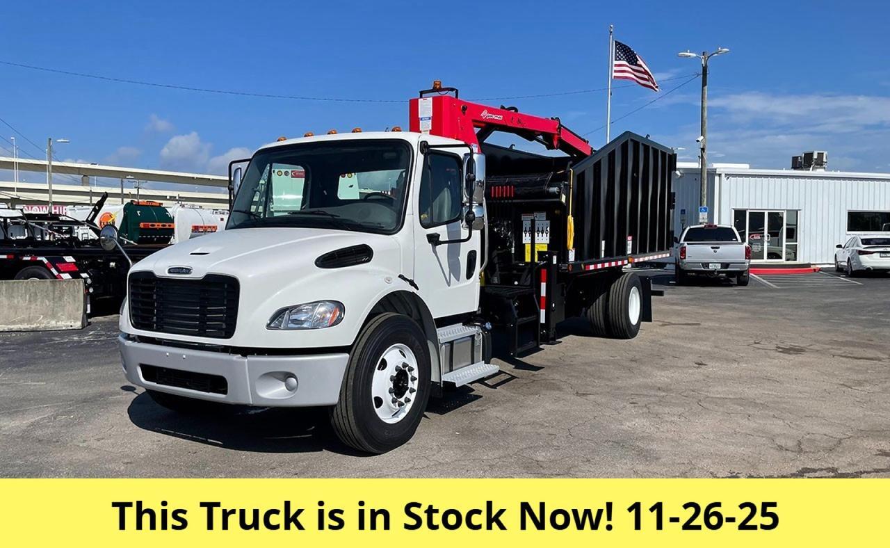 2025 Freightliner M2 106 28 Yard Pac Mac ML Grapple Truck
