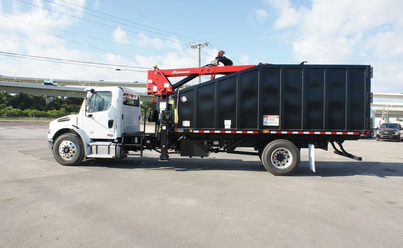 2025 Freightliner M2 106 28 Yard Pac Mac ML Grapple Truck Tampa FL