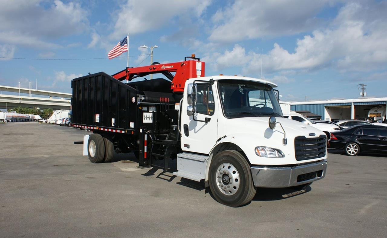 2025 Freightliner M2 106 28 Yard Pac Mac ML Grapple Truck