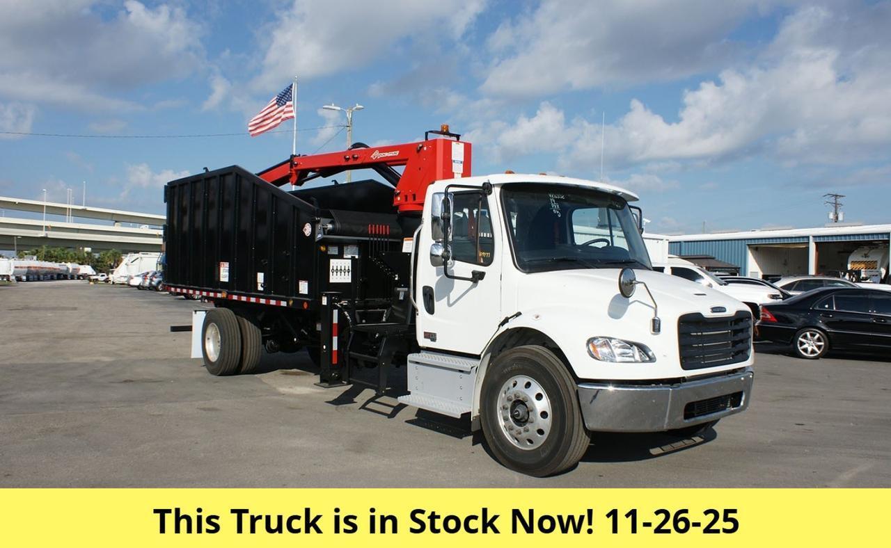 2025 Freightliner M2 106 28 Yard Pac Mac ML Grapple Truck