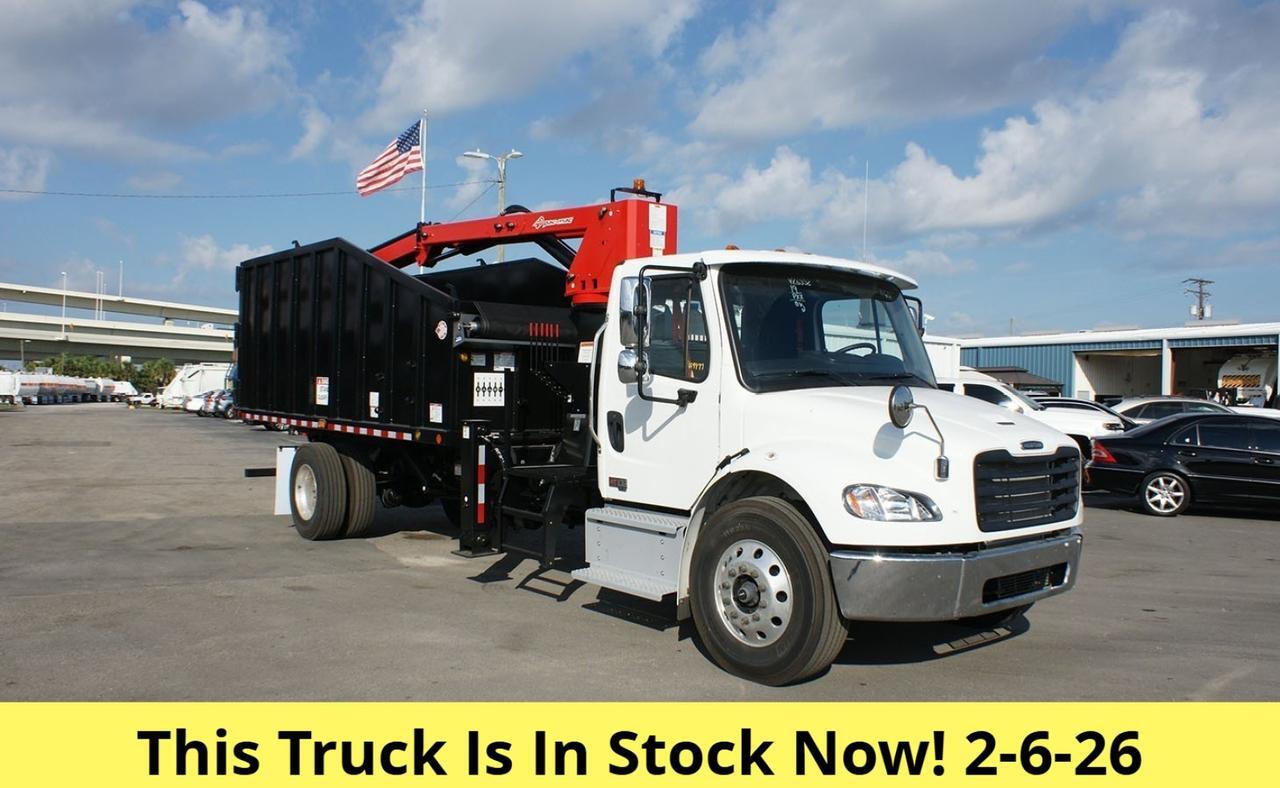 2025 Freightliner M2 106 28 Yard Pac Mac ML Grapple Truck