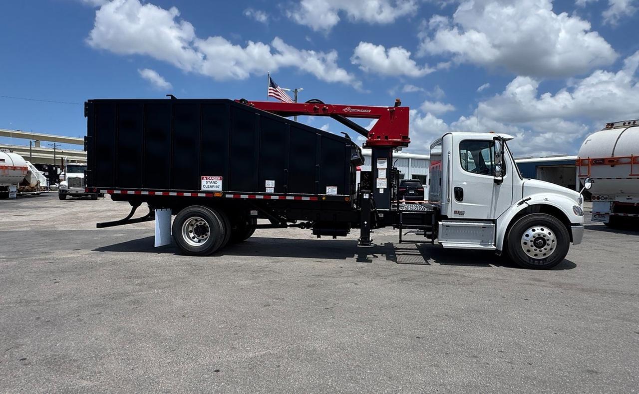2025 Freightliner M2 106 28 yard pac Mac ML Grapple Truck