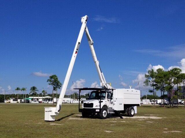 2025 Freightliner M2 XTPRO56 Forestry Bucket Truck with 11' Steel Chipper Dump Homestead FL