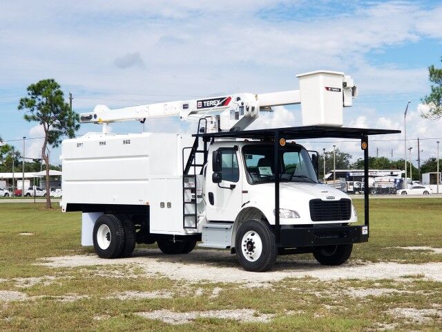 2025 Freightliner M2 XTPRO56 Forestry Bucket Truck with 11' Steel Chipper Dump Homestead FL