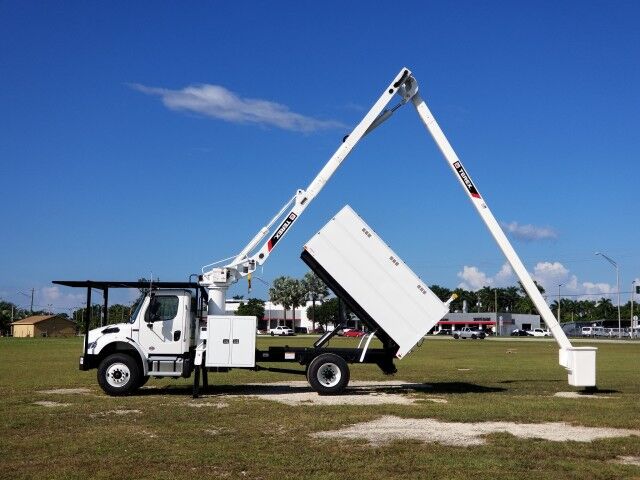 2025 Freightliner M2 XTPRO56 Forestry Bucket Truck with 11&apos; Steel Chipper Dump Homestead FL