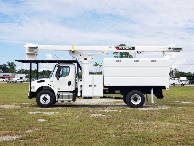 2025 Freightliner M2 XTPRO56 Forestry Bucket Truck with 11&apos; Steel Chipper Dump Homestead FL