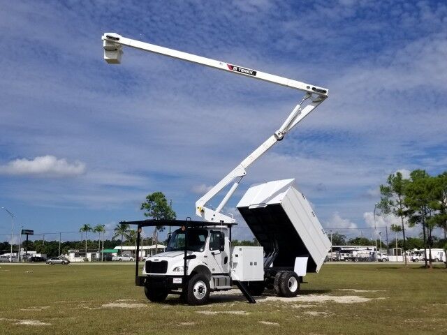 2025 Freightliner M2 XTPRO56 Forestry Bucket Truck with 11' Steel Chipper Dump Homestead FL