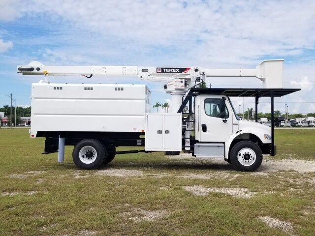 2025 Freightliner M2 XTPRO56 Forestry Bucket Truck with 11' Steel Chipper Dump Homestead FL