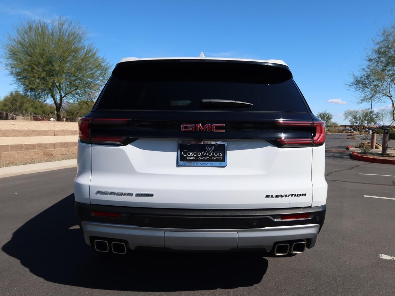 2025 GMC Acadia AWD Elevation 1-Owner Clean CarFax Scottsdale AZ