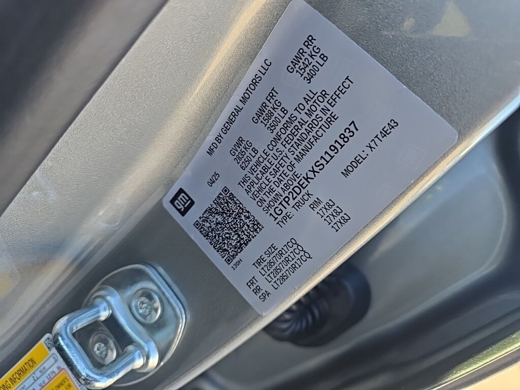 2025 GMC Canyon 4x4 Crew Cab AT4 Fond du Lac WI