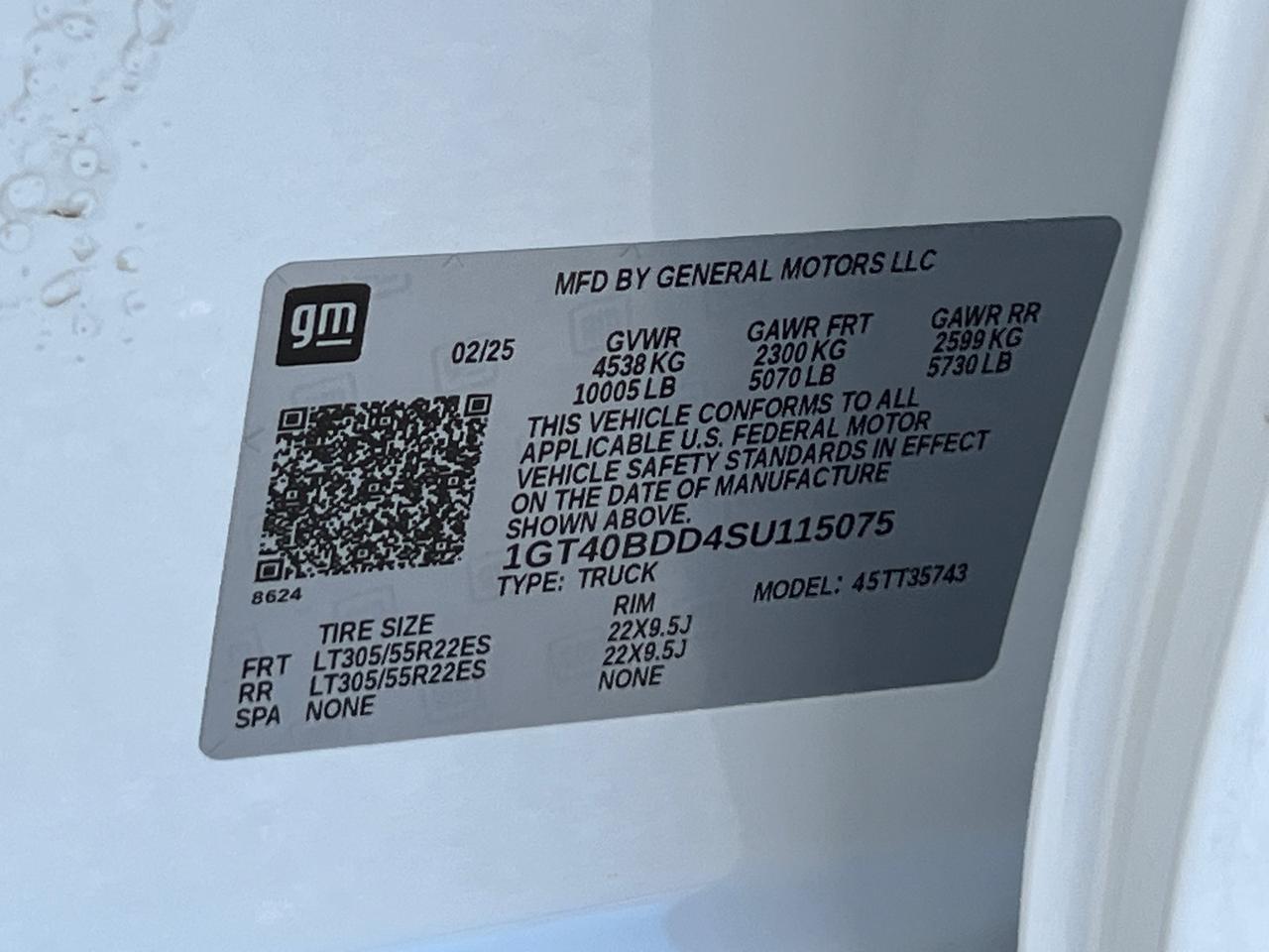 2025 GMC Hummer EV Pickup 2X Hagerstown MD