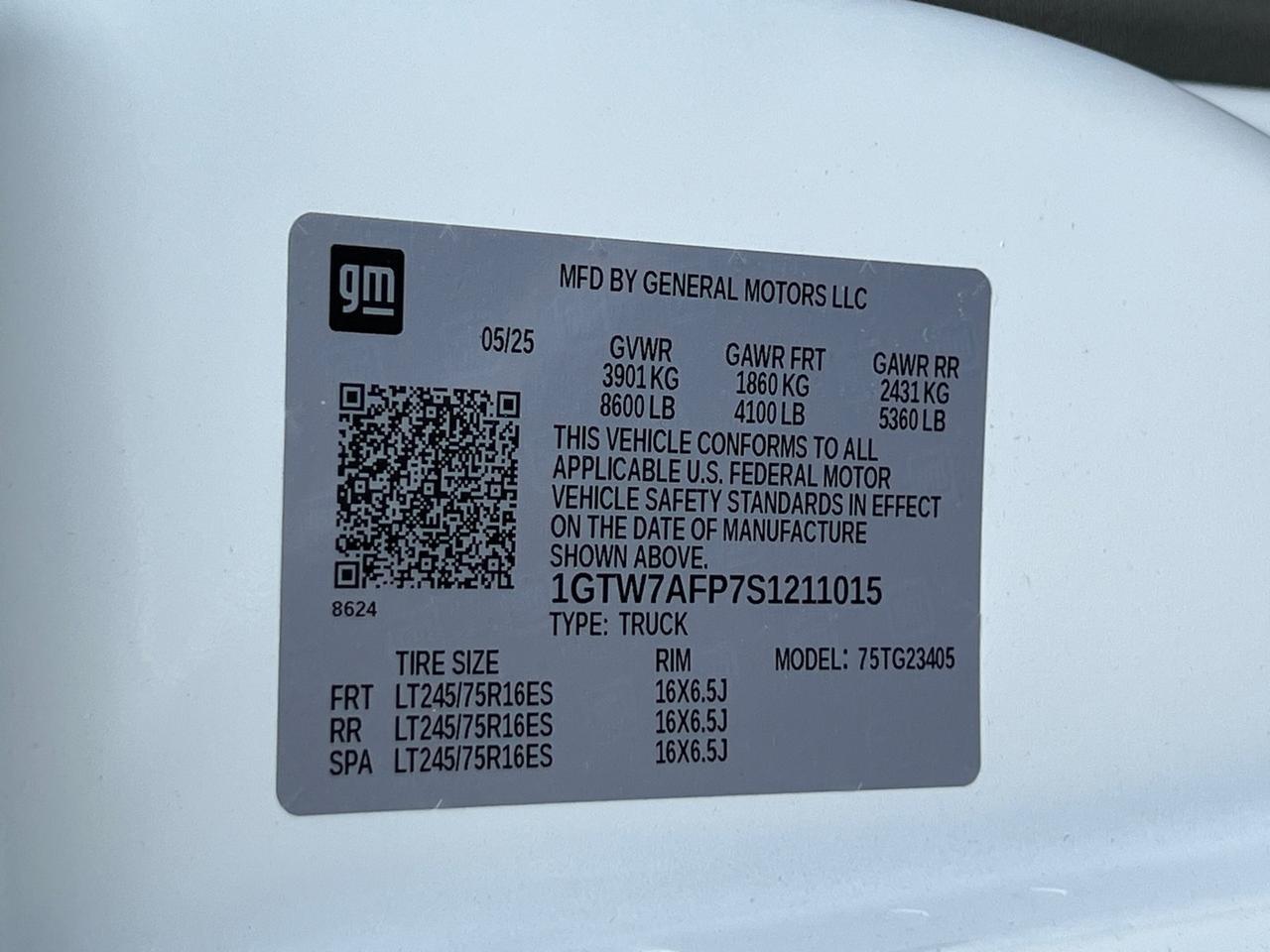 2025 GMC Savana 2500 Work Van Hagerstown MD