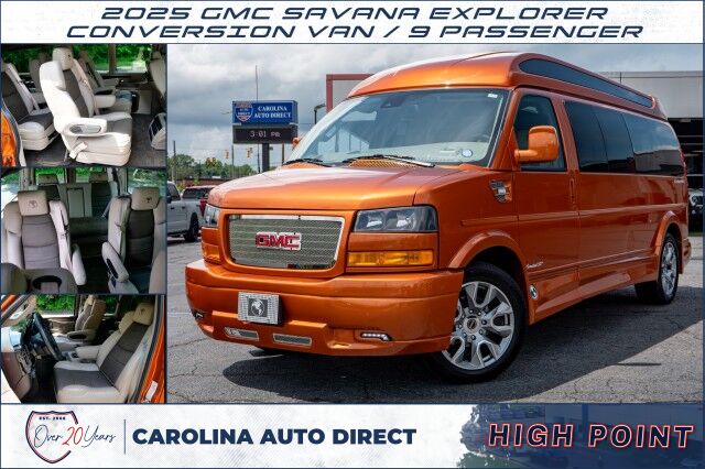 2025 GMC Savana Explorer Conversion Van / Limited SE / 9 Passenger!