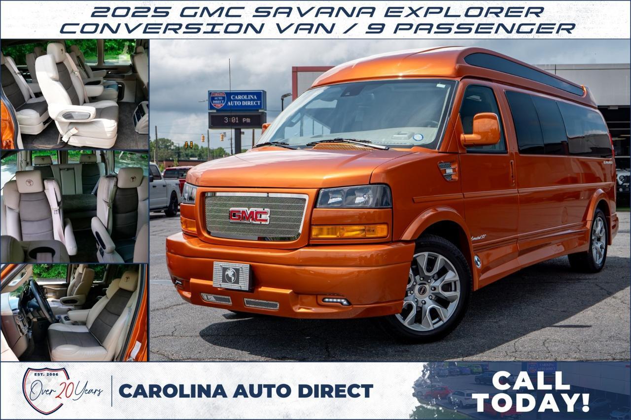 2025 GMC Savana Explorer Conversion Van / Limited SE / 9 Passenger!