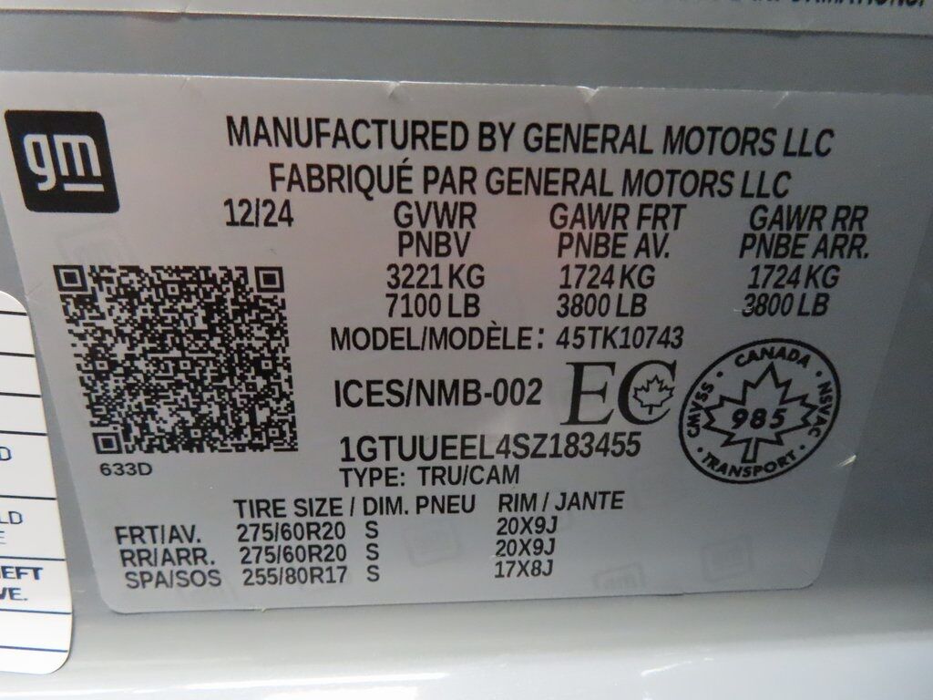 2025 GMC Sierra 1500 4x4 Crew Cab AT4 Fond du Lac WI