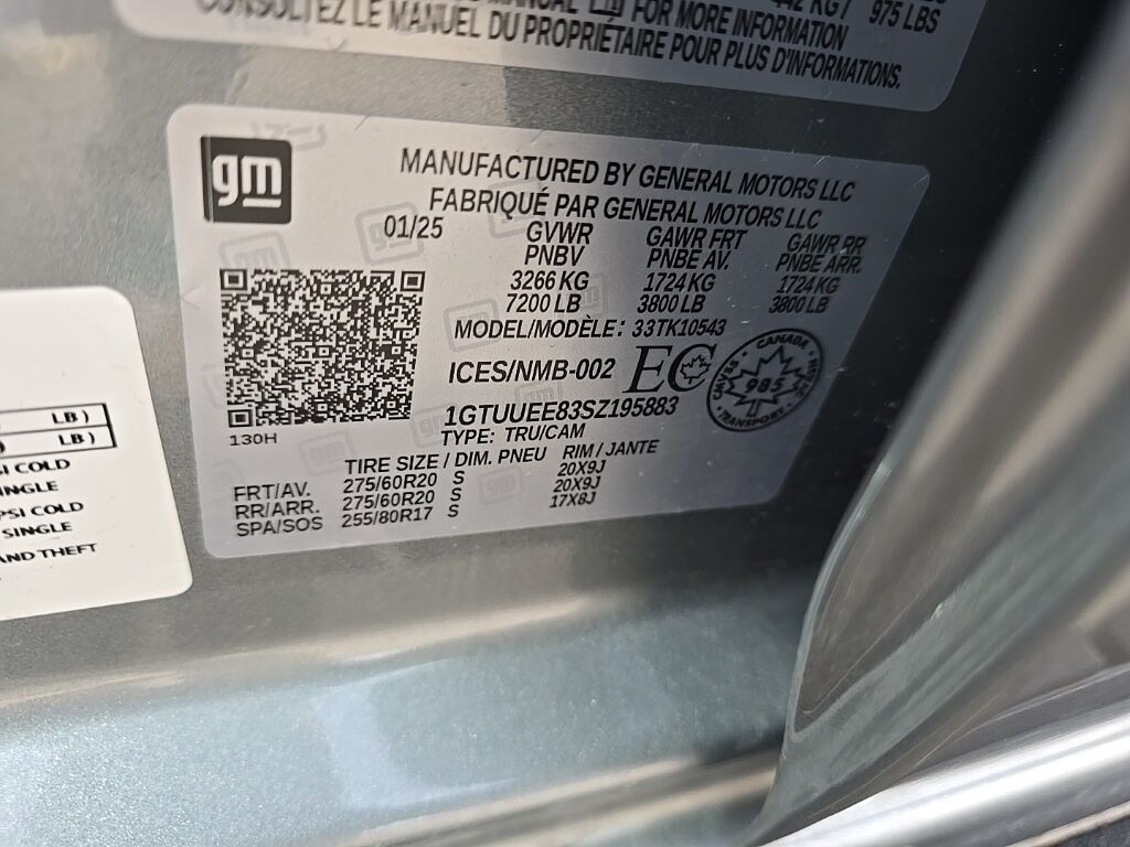 2025 GMC Sierra 1500 4x4 Crew Cab AT4 Minocqua WI