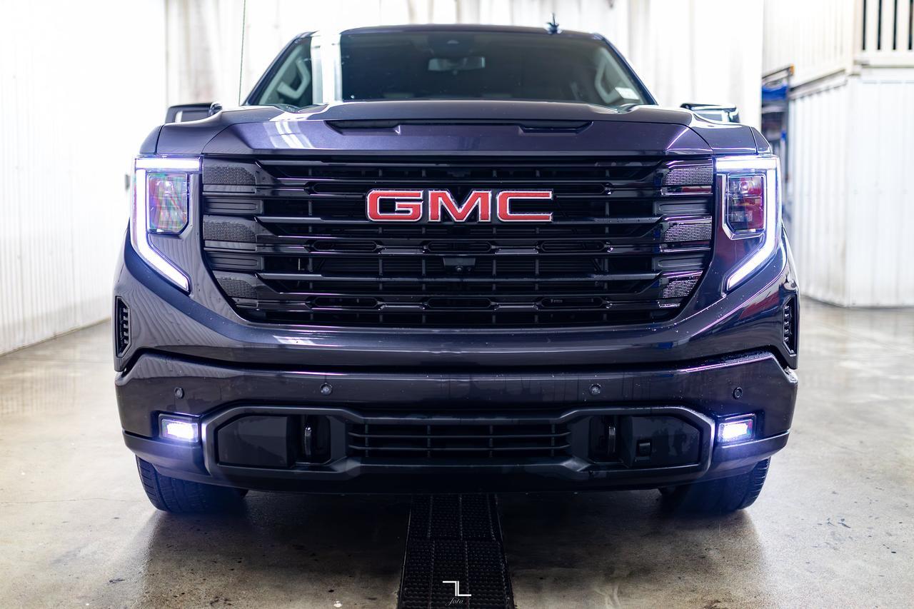 2025 GMC Sierra 1500 4x4 Crew Cab Elevation Diesel Leather Nav BCam Red Deer AB