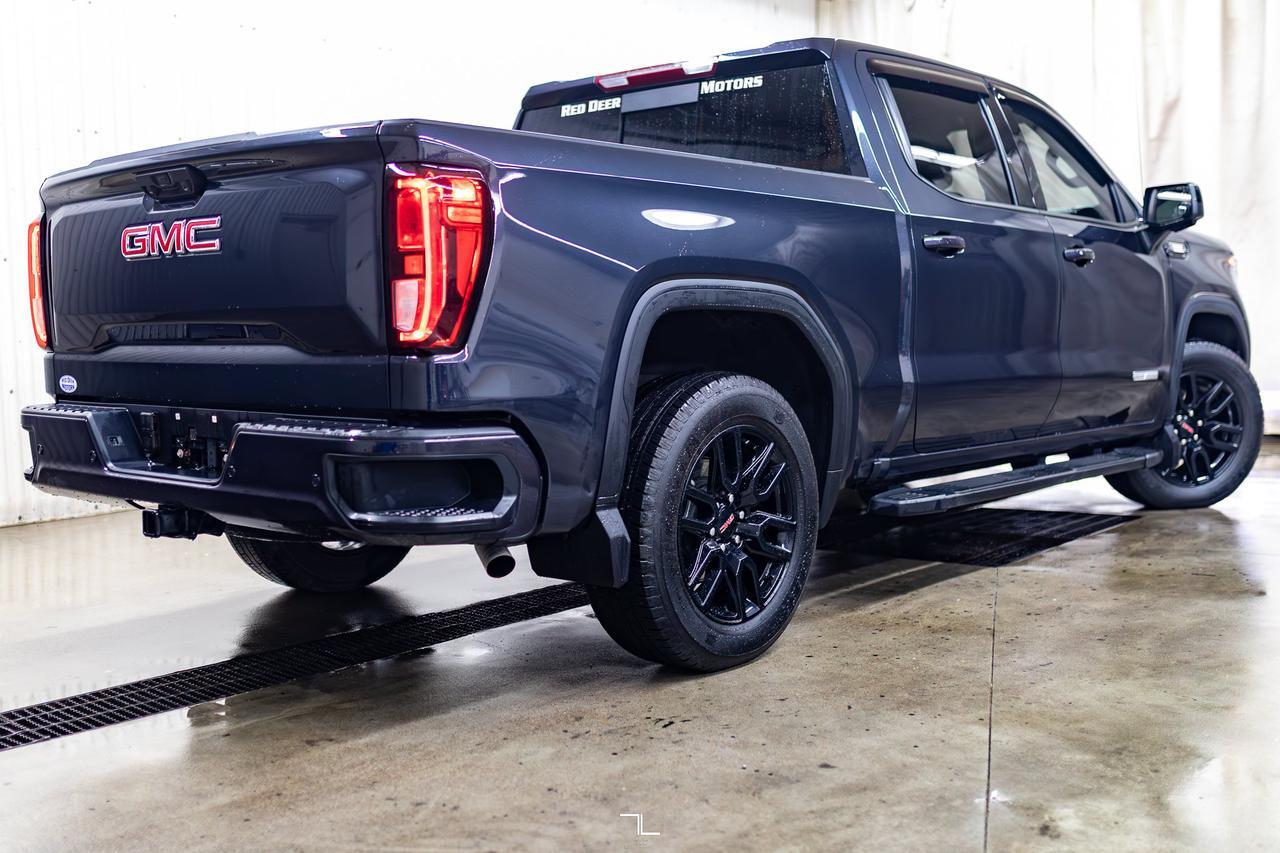 2025 GMC Sierra 1500 4x4 Crew Cab Elevation Diesel Leather Nav BCam Red Deer AB