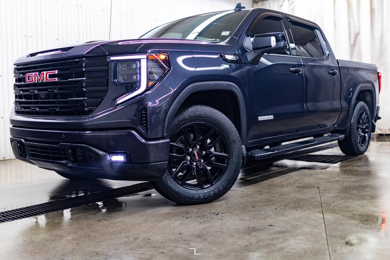 2025 GMC Sierra 1500 4x4 Crew Cab Elevation Diesel Leather Nav BCam Red Deer AB
