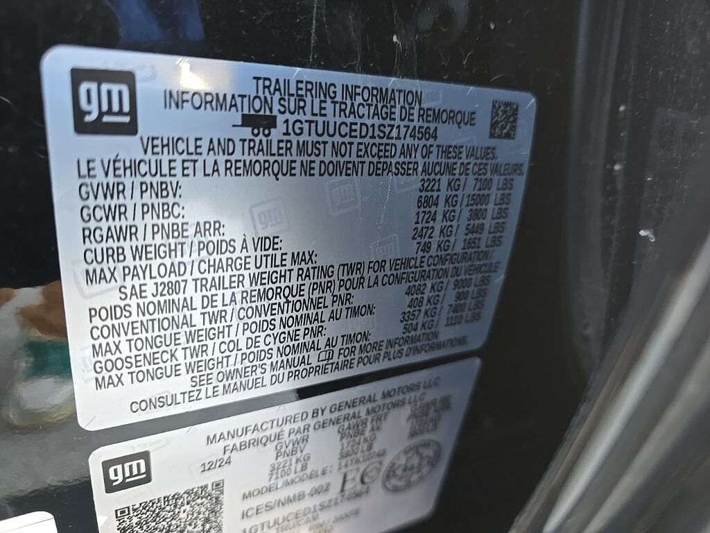 2025 GMC Sierra 1500 4x4 Crew Cab Elevation Fond du Lac WI