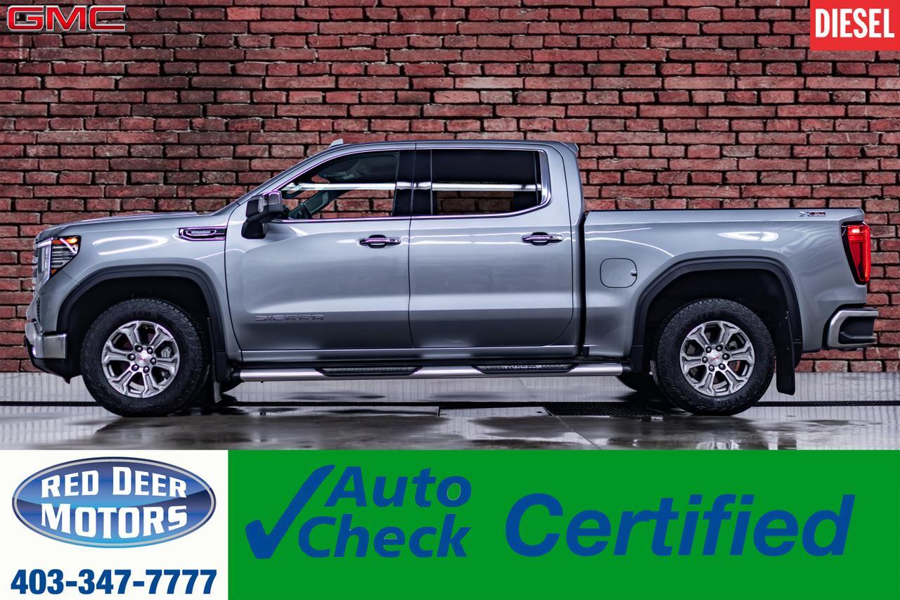 2025 GMC Sierra 1500 4x4 Crew Cab SLT X31 Diesel Leather Nav