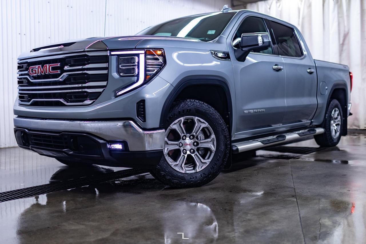 2025 GMC Sierra 1500 4x4 Crew Cab SLT X31 Diesel Leather Nav Red Deer AB