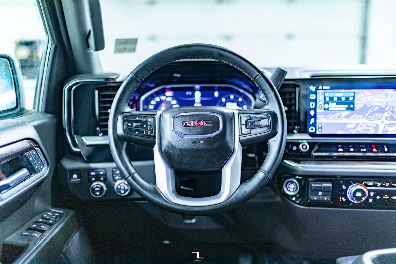 2025 GMC Sierra 1500 4x4 Crew Cab SLT X31 Diesel Leather Nav Red Deer AB