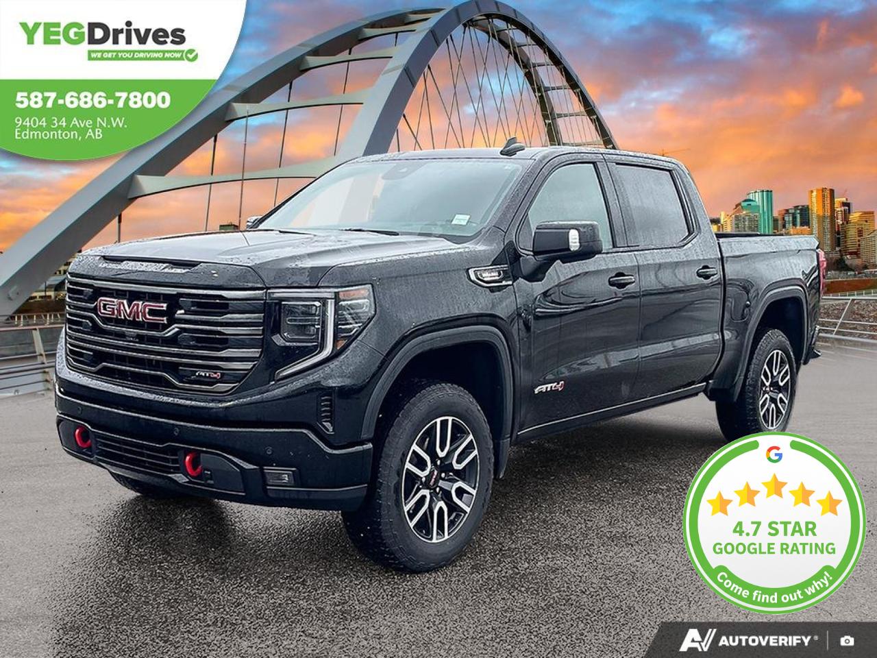 Black 2025 GMC Sierra 1500 Pickup Truck Four-Wheel Drive